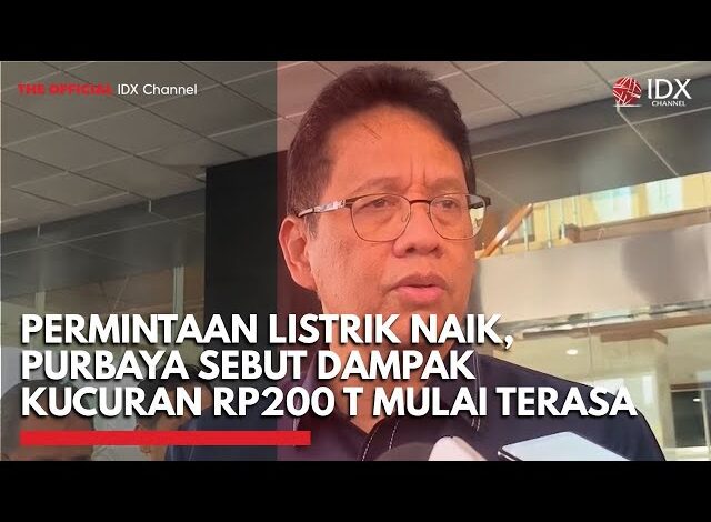 Permintaan Listrik Naik, Purbaya Sebut Dampak Kucuran Rp200 Triliun Mulai Terasa