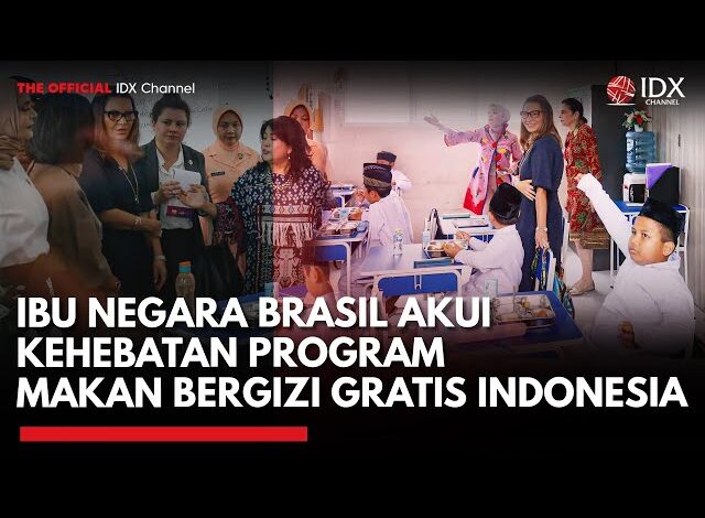 Ibu Negara Brasil Tinjau Program Makan Bergizi Gratis di Halim Perdanakusuma