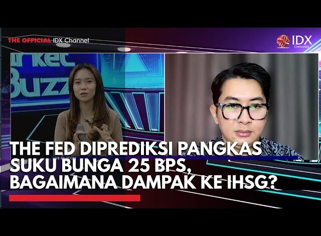 The Fed Diprediksi Pangkas Suku Bunga 25 BPS, Bagaimana Dampak ke IHSG Setelah Tembus 8.200