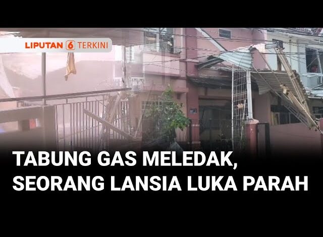 Tabung Gas Meledak di Cengkareng, Dua Orang Luka Parah & Sejumlah Rumah Alami Kerusakan
