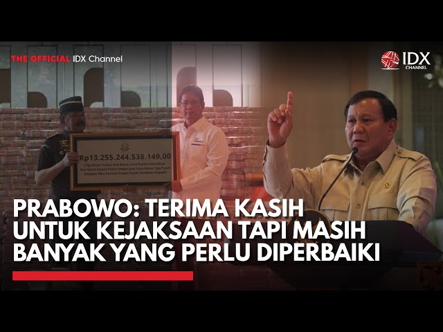 Prabowo: Masih Banyak yang Perlu Diperbaiki, Termasuk Tambang Ilegal | IDXC UPDATE