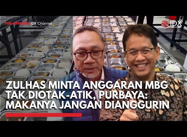 Zulhas Minta Anggaran MBG Tak Diotak-Atik, Purbaya: Makanya Jangan Dianggurin