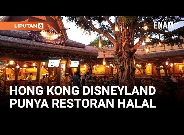 Makin Inklusif, Hong Kong Disneyland Sediakan Restoran Halal