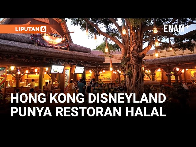 Makin Inklusif, Hong Kong Disneyland Sediakan Restoran Halal