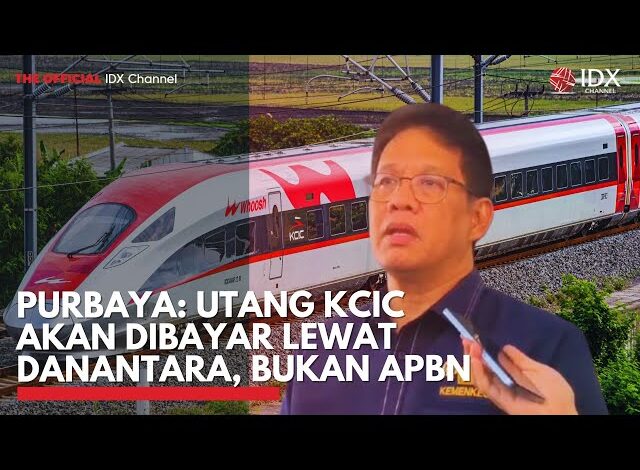 Menkeu Purbaya: Utang Whoosh Akan Dibayar Lewat Danantara, Bukan APBN