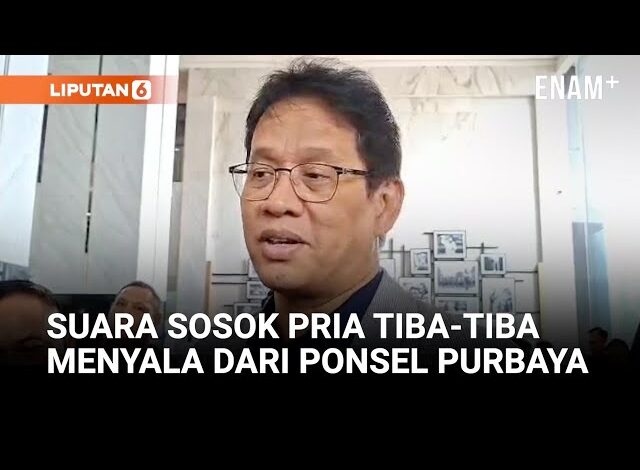 Mengejutkan Tiba Tiba Ponsel Purbaya Menyala, Keluar Suara Pria saat Bahas Bea Cukai