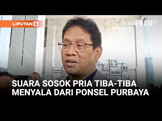 Mengejutkan Tiba Tiba Ponsel Purbaya Menyala, Keluar Suara Pria saat Bahas Bea Cukai