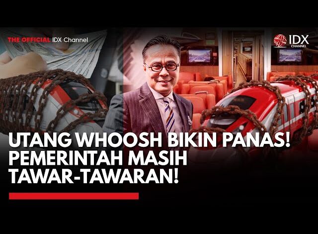 Sengkarut Utang Whoosh, Kepala BP BUMN: Kita Terus Negosiasi