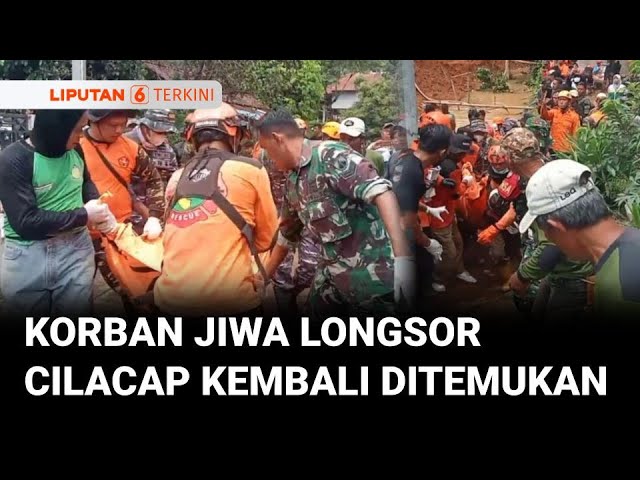 Tiga Orang dari Satu Keluarga Korban Longsor Cilacap Ditemukan Meninggal, 17 Masih Hilang