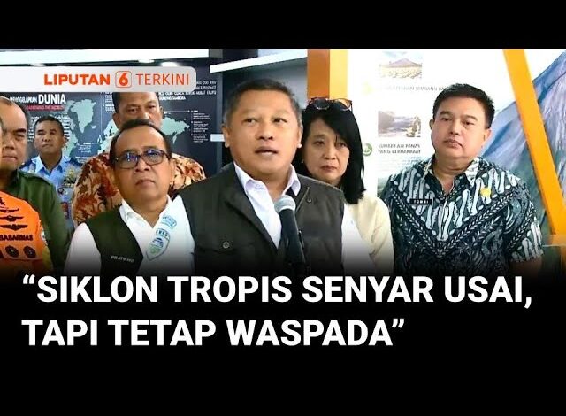 BMKG Sebut Siklon Tropis Senyar Berakhir Tapi Aceh, Sumbar & Sumut Tetap Waspada Cuaca Ekstrem