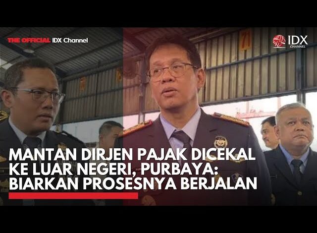 Mantan Dirjen Pajak Dicekal ke Luar Negeri, Purbaya: Biarkan Prosesnya Berjalan