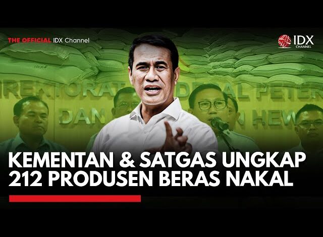 212 Produsen Beras Nakal Ditindak! Kementan & Satgas Turun Tangan | IDXC UPDATE