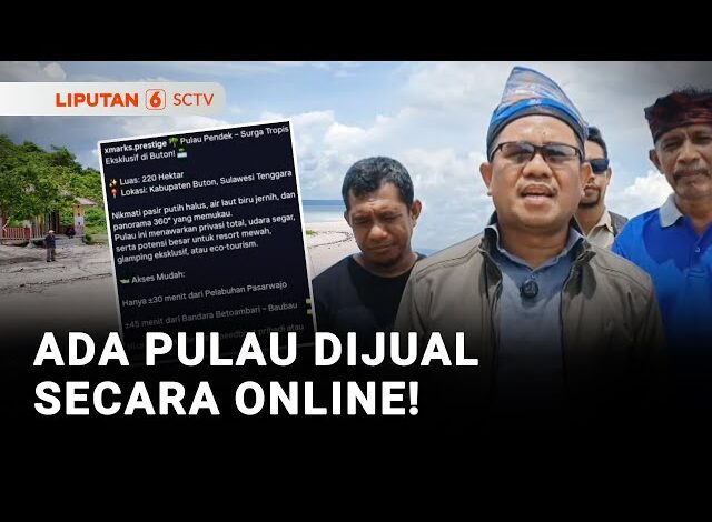 Pulau Pendek di Buton yang Eksotis. Eh, Malah Dijual Online!