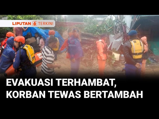 Proses Evakuasi Terhambat, Korban Tewas Banjir dan Longsor Sibolga-Tapanuli Sumut Capai 18 Jiwa