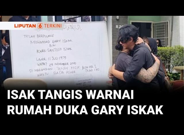 Suasana Haru di Rumah Duka Gary Iskak, Sahabat dan Rekan Artis Datang Beri Penghormatan Terakhir