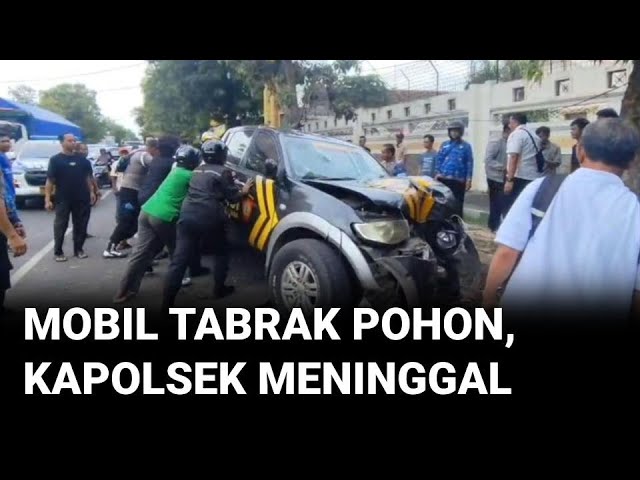 Kapolsek Arjasa Meninggal Setelah Mobil Dinas Menabrak Pohon, Korban Diduga Alami Serangan Jantung