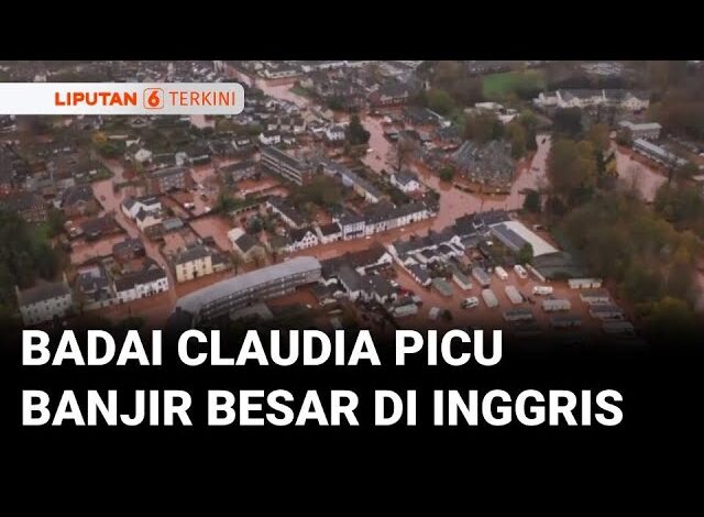 Badai Claudia Tewaskan Satu Orang di Portugal dan Sebabkan Banjir di Inggris