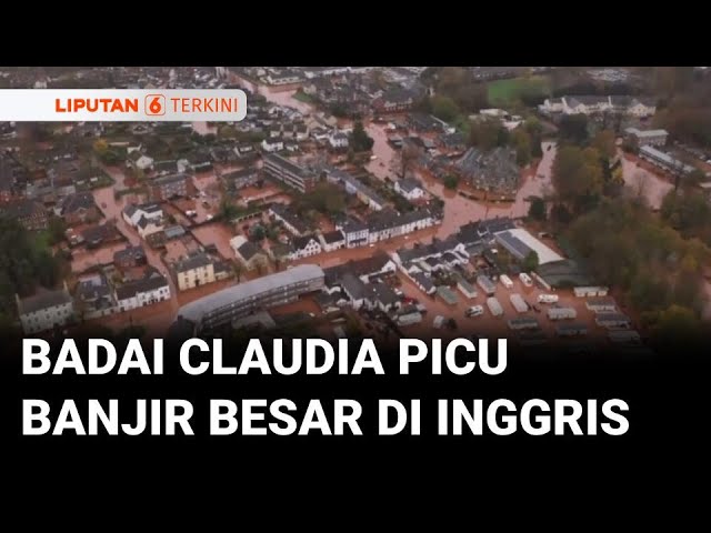 Badai Claudia Tewaskan Satu Orang di Portugal dan Sebabkan Banjir di Inggris