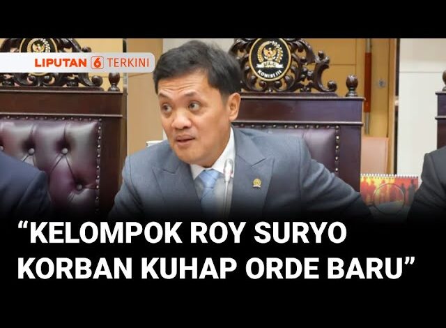 Habiburokhman: Kasus Roy Suryo Cs Bisa Pakai ‘Restorative Justice’ di KUHAP Baru