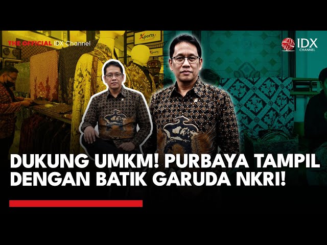 Menkeu Purbaya Pakai Batik Garuda NKRI Bikinan Yogyakarta, komitmen UMKM | IDXC UPDATE