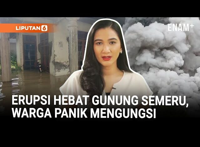 Gunung Semeru Kembali Erupsi | Banjir di Cirebon Rendam Ratusan Rumah