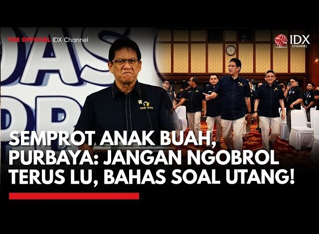 Purbaya Semprot Staf:Jangan Ngobrol Terus Lu! Gara-Gara Bahas Utang | IDXC UPDATE