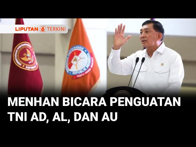 Menhan Sjafrie Merinci Penguatan Alutsista TNI AD, AL, dan AU