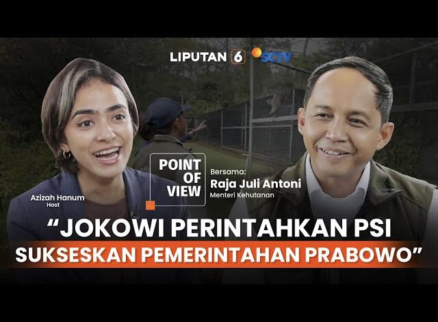 Dapat Tugas dari Presiden Prabowo di Kementerian Kehutanan, Raja Juli Ungkap Pesan Jokowi ke PSI