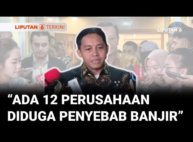 Menhut: Ada 12 Perusahaan Terindikasi Berkontribusi Banjir, Hasil Investigasi akan Disampaikan