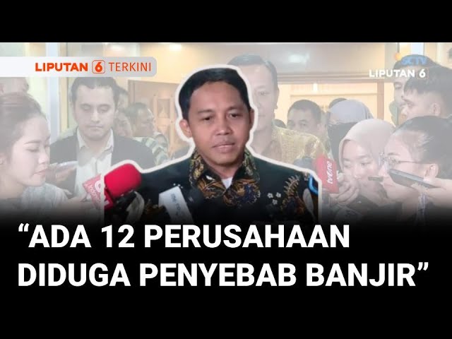 Menhut: Ada 12 Perusahaan Terindikasi Berkontribusi Banjir, Hasil Investigasi akan Disampaikan