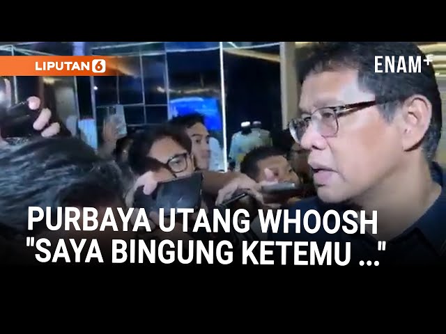 Purbaya Blak-blakan Kabar Terbaru Nasib Utang Whoosh, Siap Terbang ke China: Saya Bingung!