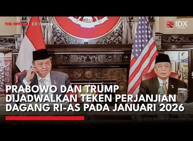Prabowo dan Trump Dijadwalkan Teken Perjanjian Dagang RI-AS pada Januari 2026 | IDXC UPDATE
