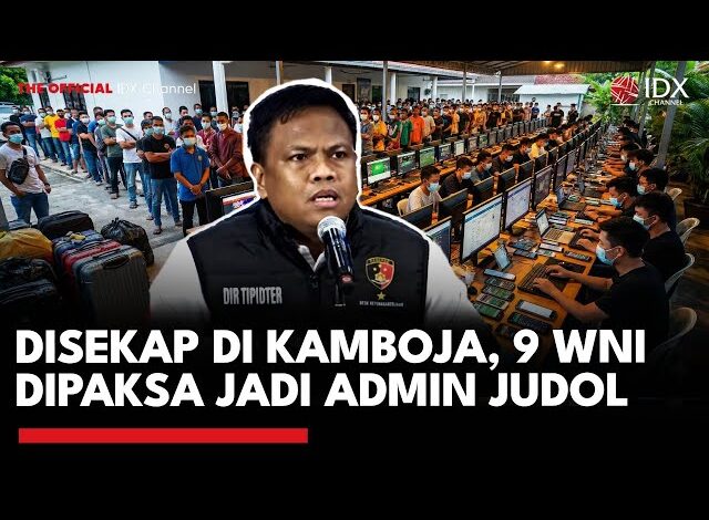 Disekap di Kamboja, 9 WNI Dipaksa Jadi Admin Judol | IDXC UPDATE