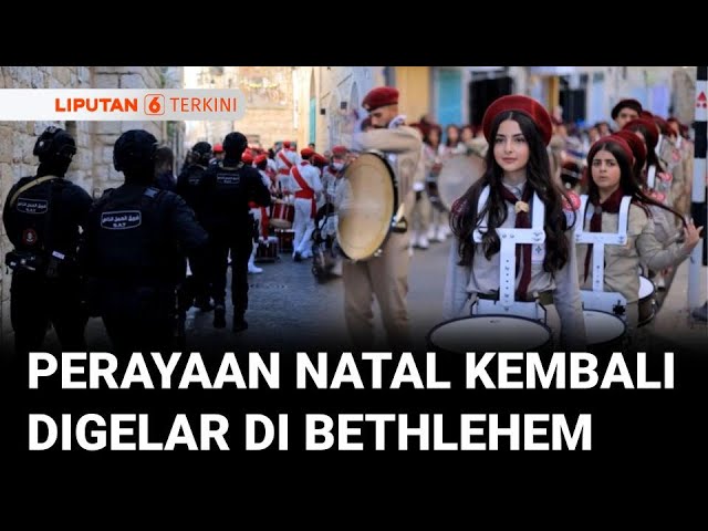 Natal Kembali Dirayakan di Bethlehem, Dua Tahun Sejak Zionis Israel Bombardir Gaza