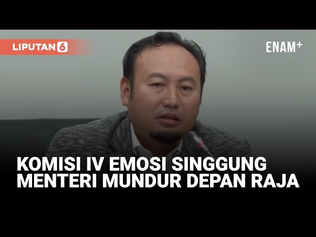 Komisi IV PKS Emosi Singgung Menteri Mundur Depan Raja Juli Usai Banjir Sumatera