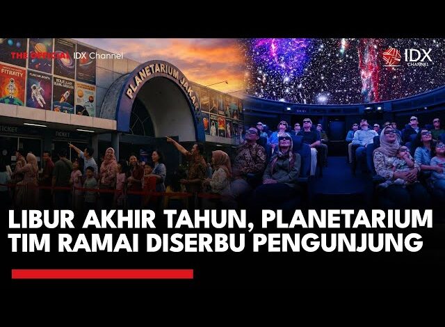 Libur Akhir Tahun, Planetarium TIM Ramai Diserbu Pengunjung