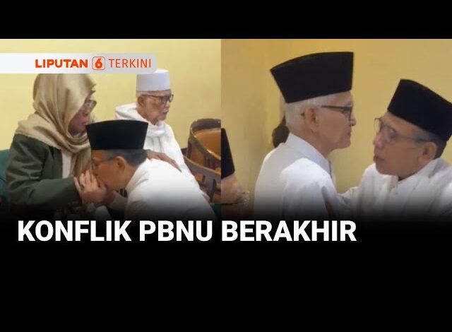 Konflik PBNU Berakhir. Rais Aam & Ketua Umum Capai Islah di Lirboyo