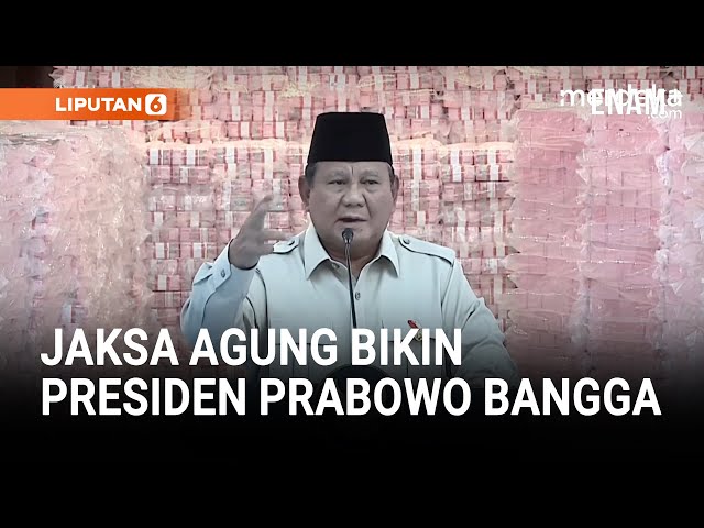 Hormat Prabowo Bangga Jaksa Agung Sangar Sikat Habis Penjahat