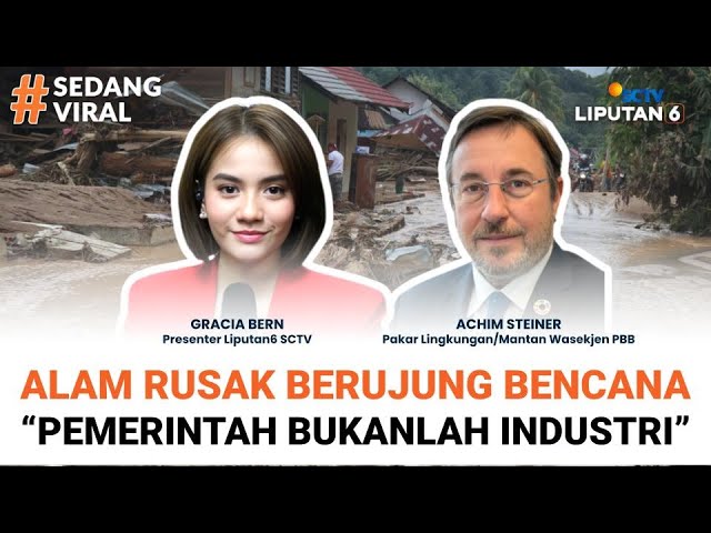 Wajah Tragis Banjir Sumatra, Pakar Lingkungan Internasional: Pemerintah Bukanlah Industri