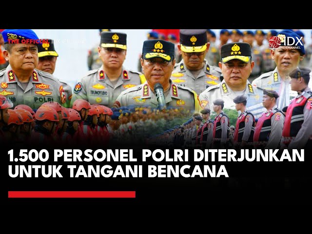 1.500 Personel Polri Diterjunkan Tangani Bencana Sumatera dan Aceh