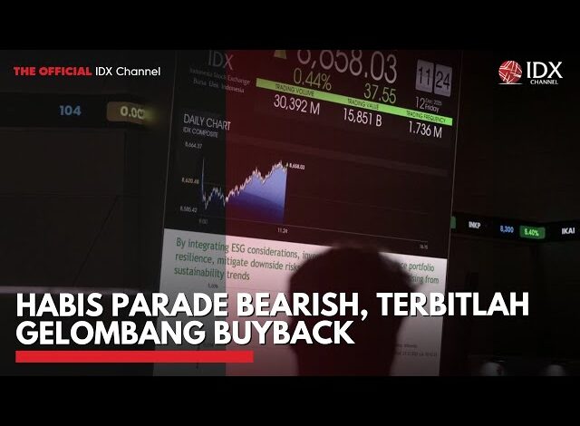 Habis Parade Bearish, Terbitlah Gelombang Buyback