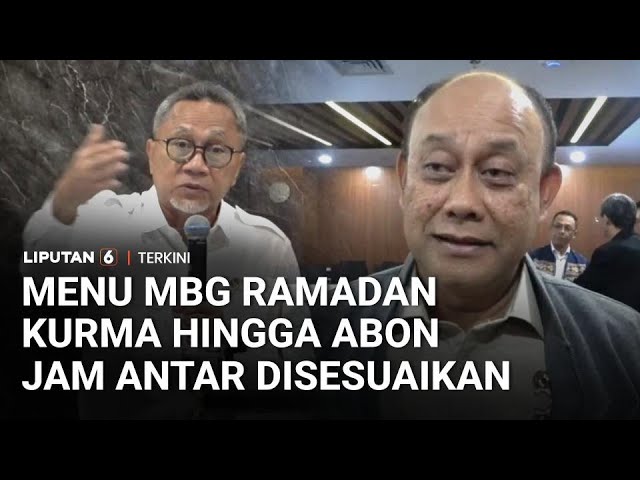 Kepala BGN Dadan Hindayana Ungkap Mekanisme dan Opsi Menu MBG Saat Ramadan, Ada Kurma hingga Abon