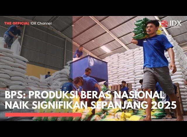BPS: Produksi Beras Nasional Naik Signifikan Sepanjang 2025