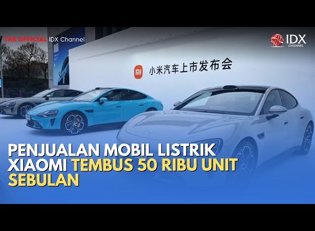 Cetak Rekor! Penjualan Mobil Listrik Xiaomi Tembus 50 Ribu Unit Sebulan