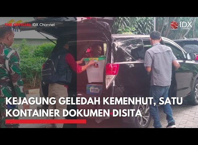 Kejagung Geledah Kemenhut, Satu Kontainer Dokumen Disita