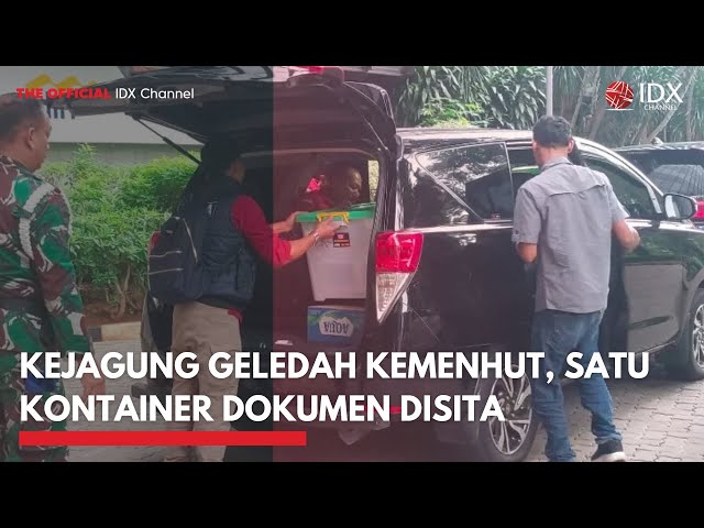 Kejagung Geledah Kemenhut, Satu Kontainer Dokumen Disita