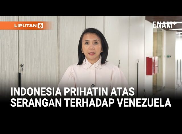 Indonesia Prihatin atas Serangan di Venezuela, Serukan Dialog dan Patuh Hukum Internasional