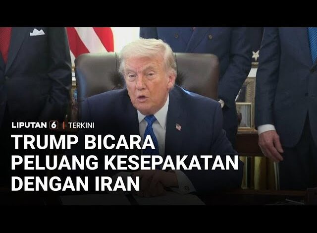 Trump Bicara Peluang Kesepakatan Iran, Singgung Skenario Jika Gagal