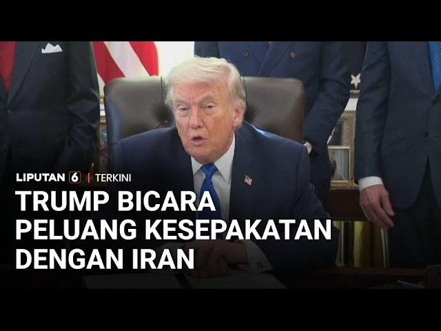 Trump Bicara Peluang Kesepakatan Iran, Singgung Skenario Jika Gagal
