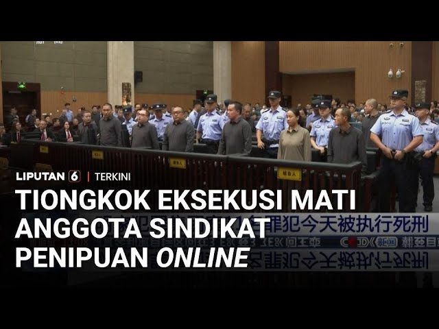 Tiongkok Eksekusi Mati 11 Anggota Sindikat Basis di Myanmar, Terlibat Pembunuhan & Penipuan Online